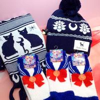 Des chaussettes, bonnets, écharpes #SailorMoon pour cet hiver #Mode