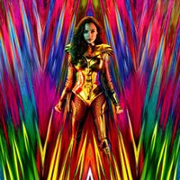 Affiche colorée du film Wonder Woman 1984