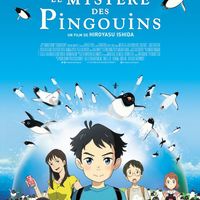 Affiche le mystère des pingouins film animation Studio Colorido. A voir au cinéma le 14 août en France !