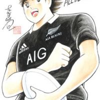 Captain Tsubasa chez les All Blacks dessin mangaka Yoichi Takahashi