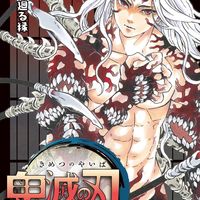 couverture Demon Slayer Kimetsu No Yaiba volume 22 au Japon