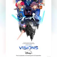 Star Wars Visions 9 court-métrages par 7 studios animation japonaise en streaming dès le 22 septembre sur  Disney Plus.