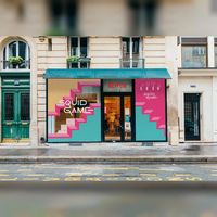 Squid Game Netflix au Kick Café 12 Rue d’Alexandrie 75002 Paris samedi 2 et dimanche 3 octobre 11h-19h