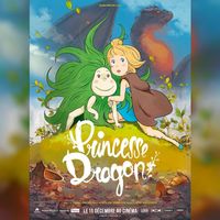 Affiche Princesse Dragon le nouveau film de Ankama sortie le 15 décembre