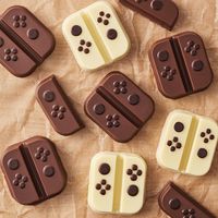 chocolat manette Joy-Con Nintendo Switch Jeu Video
