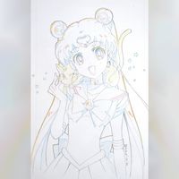 30 ans Sailor Moon dessin @suzuki_mi_ho_