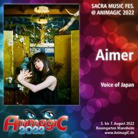 Aimer la chanteuse de Zankyo Sanka de Demon Slayer Kimetsu No Yaiba à Animagic 2022