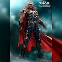 Dessin Thor 4 Thor : Love And Thunder Marvel par Andy Park