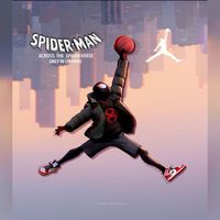 Spider-man across the spider-verse × Basket Nike Air Jordan 1 High OG SP