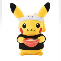 Collaboration Pokemon Center Fukuoka Pikachu x Ippudo Ramen Hakata Tonketsu