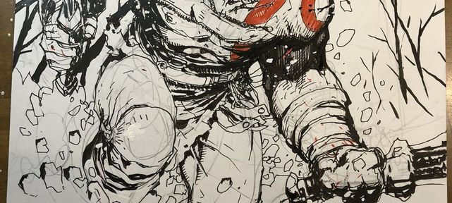 Jim Lee dessine Skeletor et Kratos de God of War