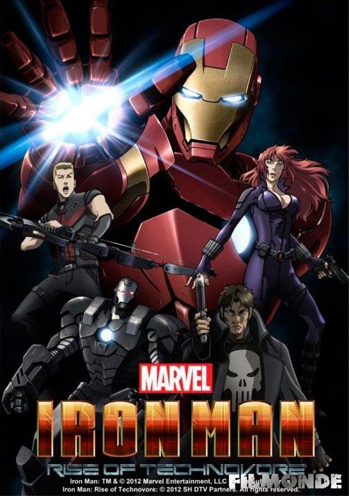 IRON MAN : L'Attaque des Technovores. Le nouveau long-métrage d'animation Marvel, 100% action et aventures ! 