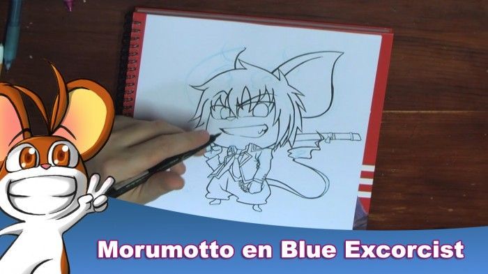 Morumotto revisite Blue Exorcist au liner flexible