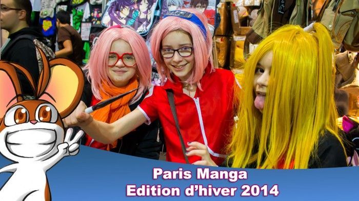 Reportage Paris Manga Edition d'Hiver 2014