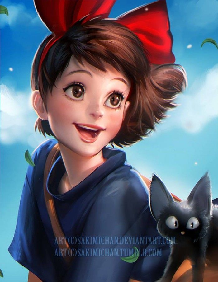 Tuto Kiki La Petite Sorcière version réaliste par Sakimichan - Ghibli
