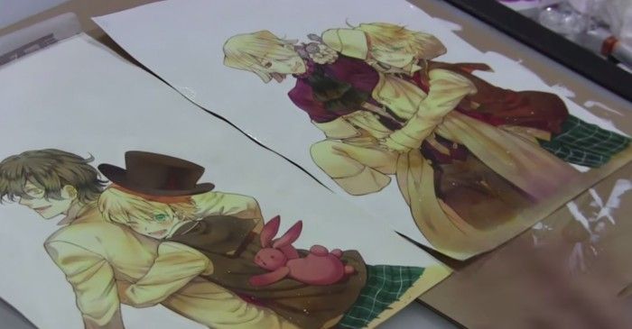 La mangaka Jun Mochizuki colorie Pandora Hearts (Vidéo)