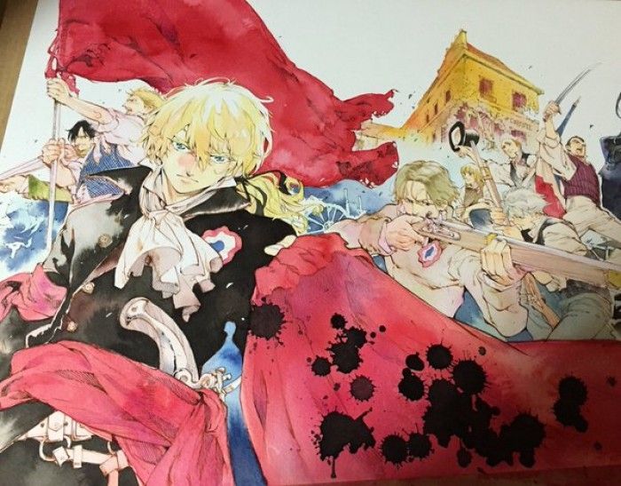 Les Misérables : Colorisation à l'aquarelle par le mangaka