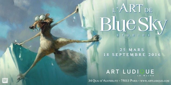 Art Ludique ouvre ses portes à L'Art de Blue Sky Studios