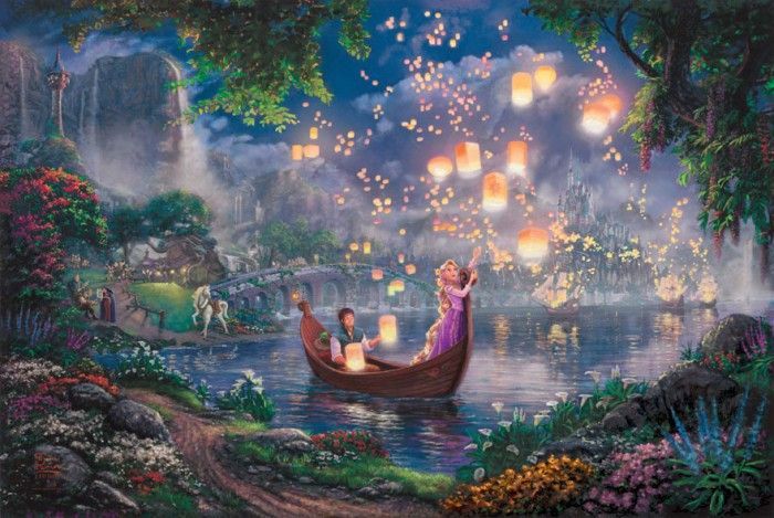 Sublimes décors en peinture de l'univers Disney