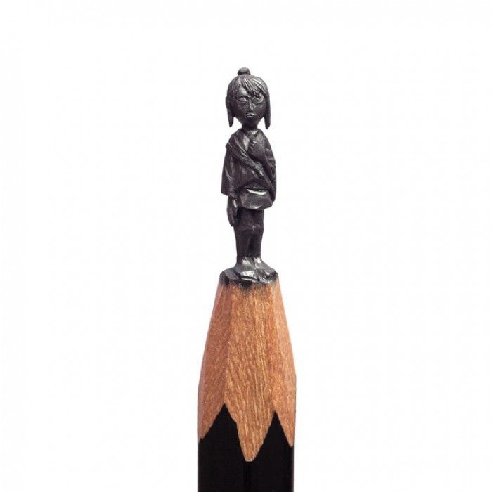 Kubo Et L'Armure Magique : Sculptures en mines de crayons !