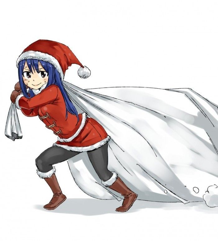 Dessins Noël de Hiro Mashima, le mangaka de Fairy Tail