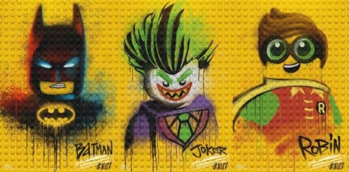 Graffiti Lego Batman le film