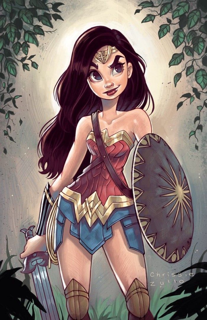 Dessins fanart Wonder Woman par des professionnels !