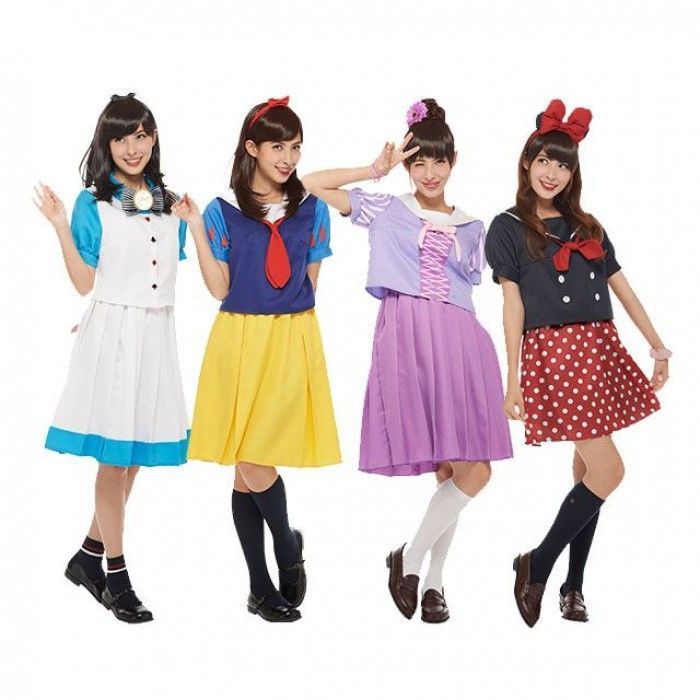 Les uniformes d'écolières japonaises style Disney !