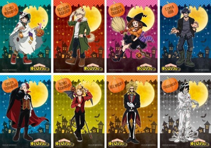 My Hero Academia : Dessins fanarts des héros déguisés pour Halloween !