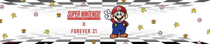 Mode Geek : Collection vêtement Nintendo Super Nintendo chez Forever 21