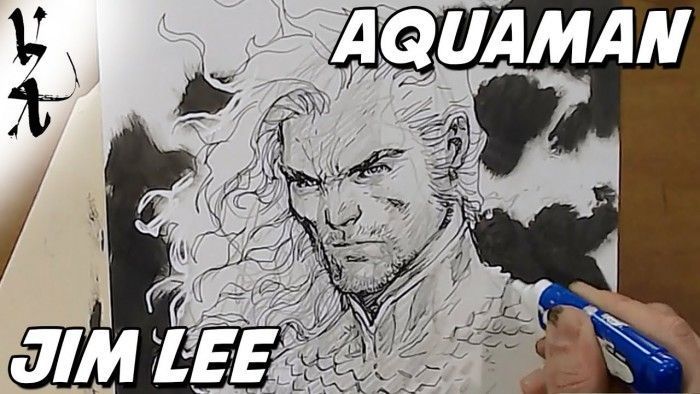 Dessiner Les Comics : Jim Lee dessine Aquaman