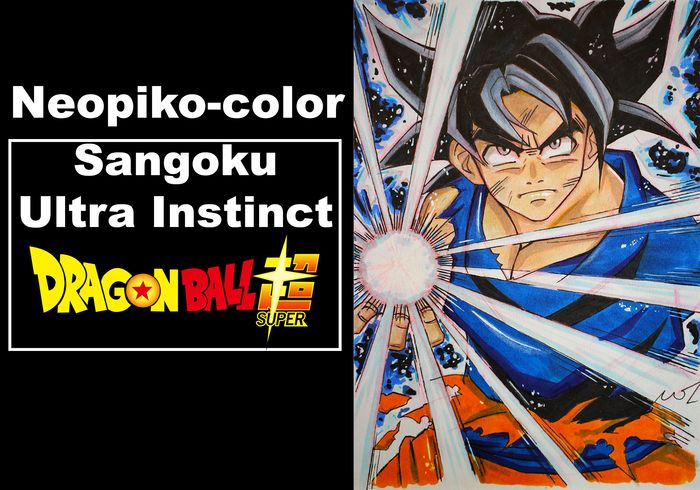 Dessinons Sangoku en mode Ultra Instinct - Dragon Ball Super
