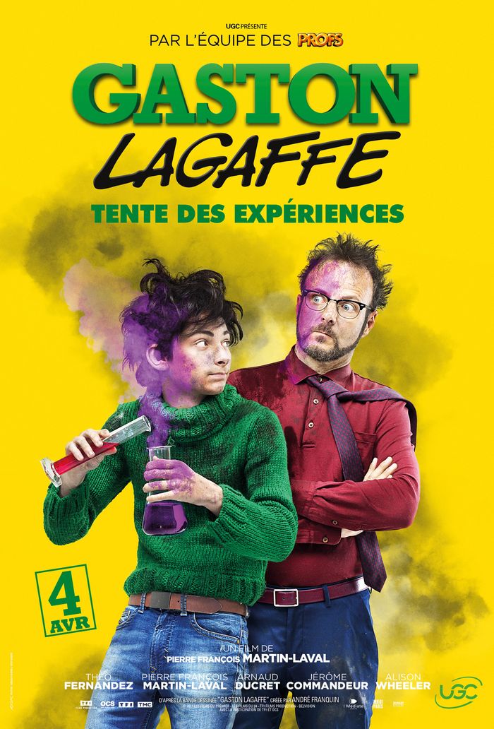 Gaston Lagaffe (2018) : M'enfin les affiches personnages du film !