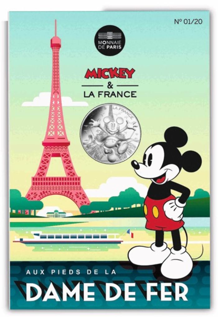 Anniversaire 90 ans de Mickey : Les pièces Mickey Et La France !