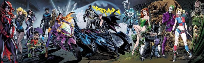 Batman numéro 50 : Variants de J. Scott Campbell