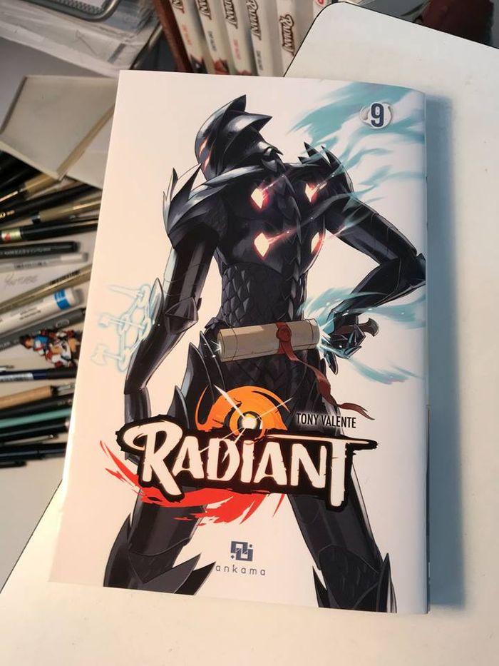 Radiant : Dessin de Seth par le mangaka Tony Valente