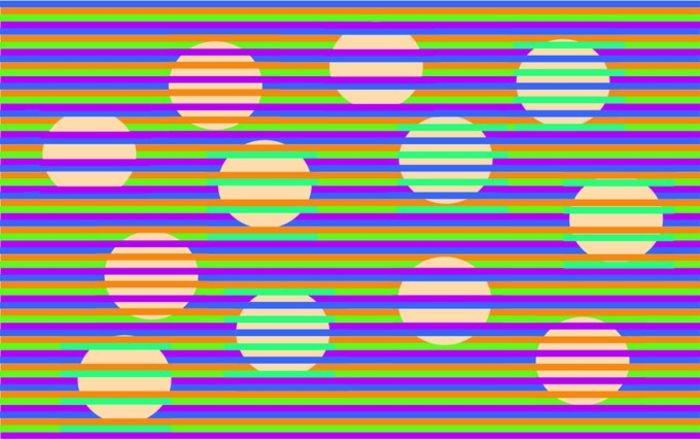 Illusion de Munker : Tous ces cercles sont de la même couleur