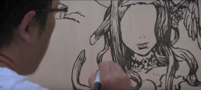Vidéo sur Katsuya Terada, mangaka de Sayûkiden, l'étrange voyage vers l'occident