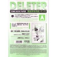 Deleter Comic Book Paper Ruler A type 110 B4