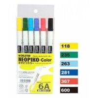 Set 6 Neopiko-Color - Tons Basiques