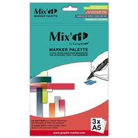 Mix It Palette pour marqueur - 3 feuilles A5